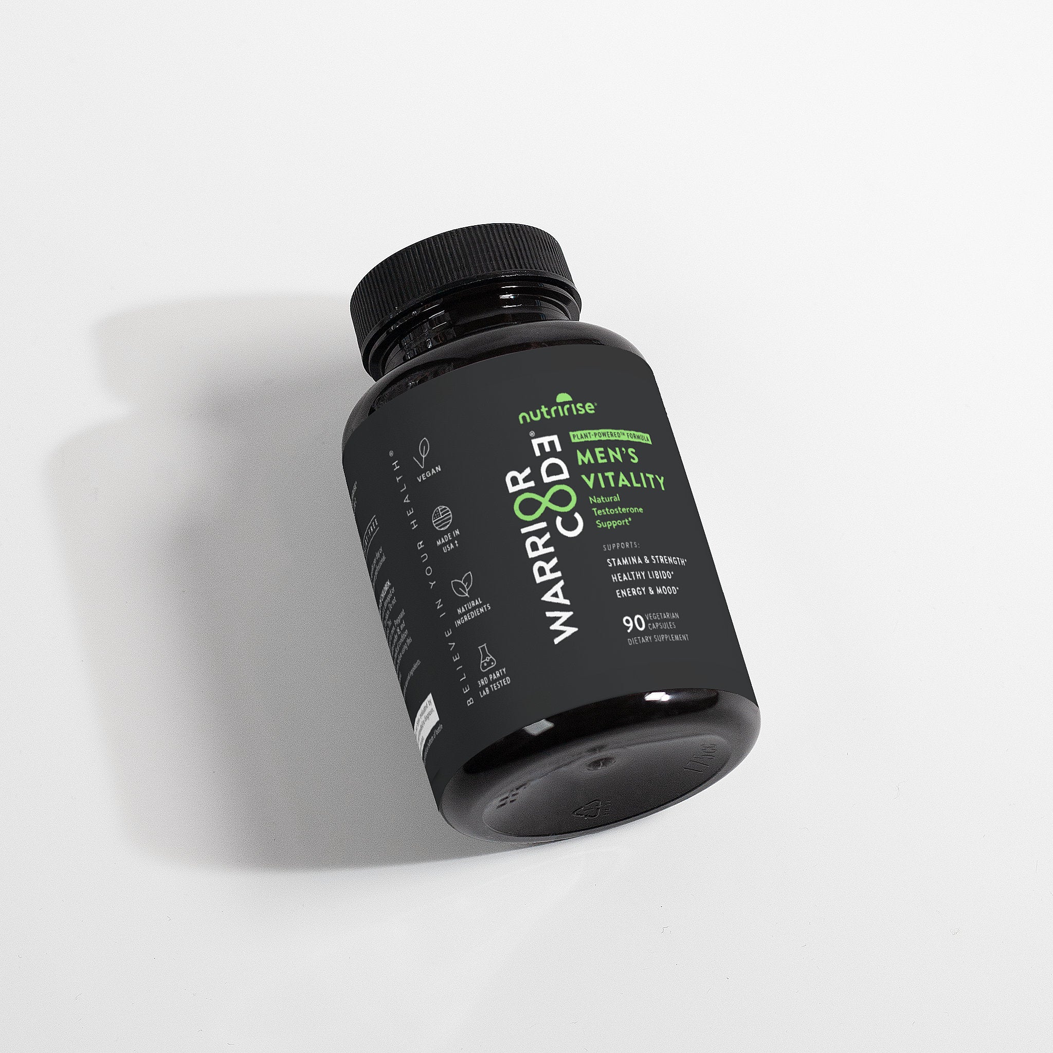 Warrior Code Men's Vitality- Natural Performance Boost