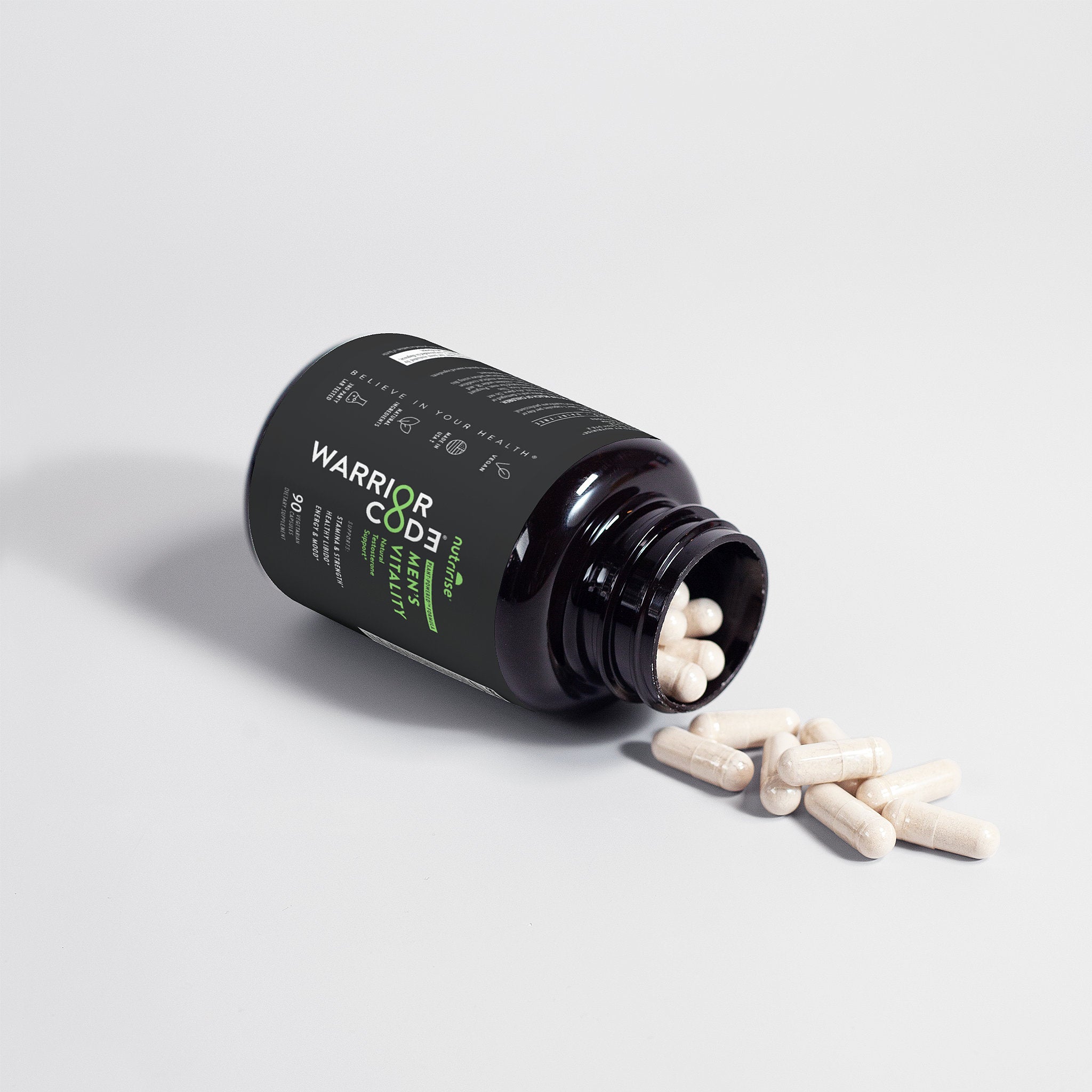 Warrior Code Men's Vitality- Natural Performance Boost