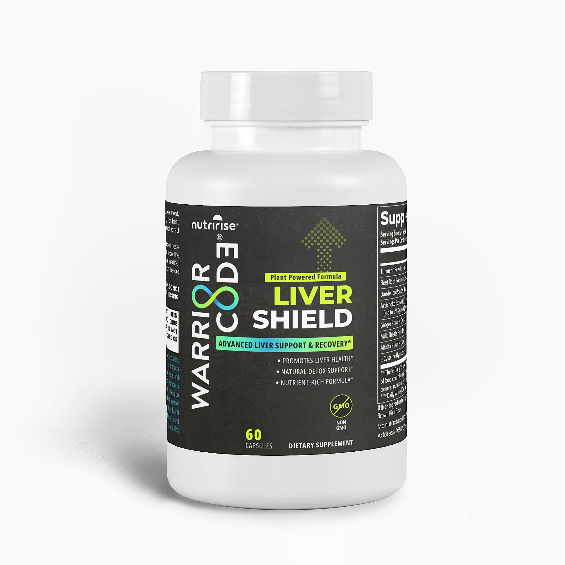 Warrior Code Liver Shield | Advanced Liver Support & Detoxification