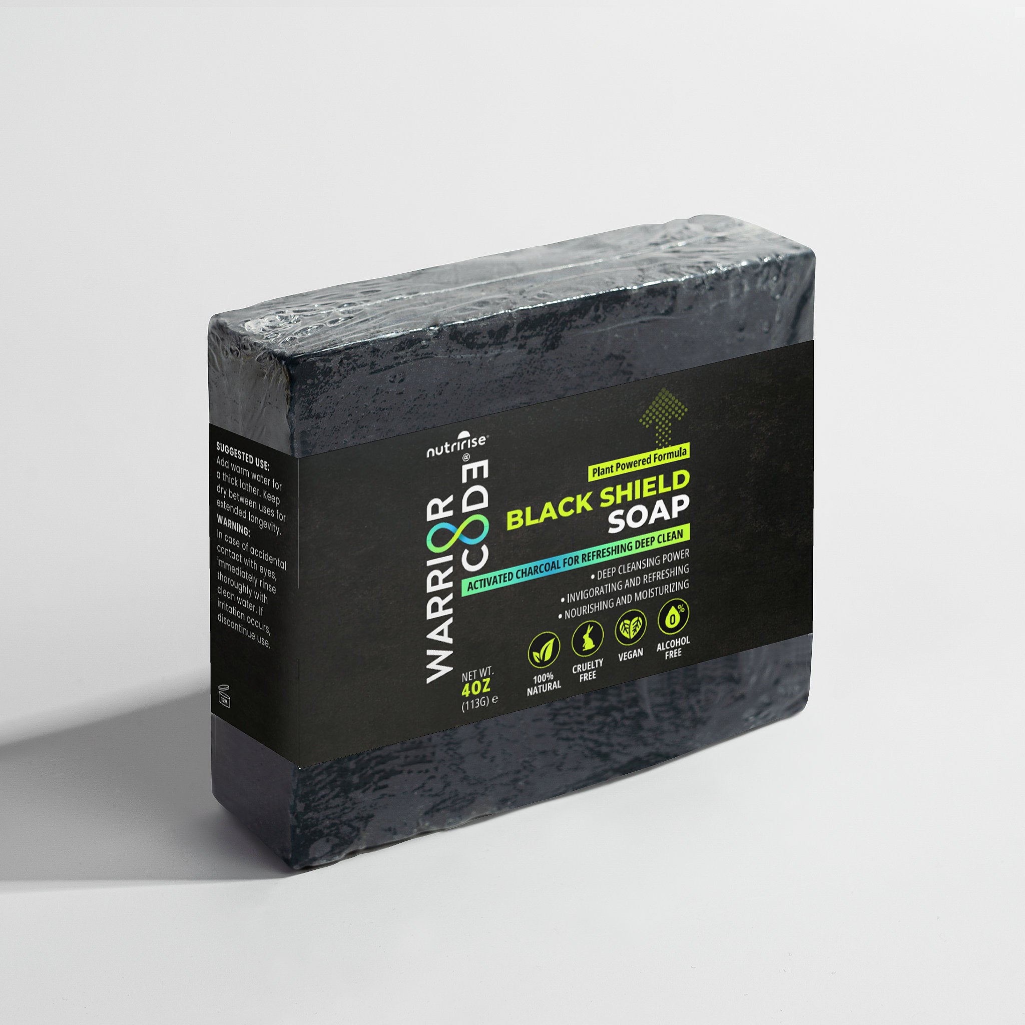 Warrior Code Black Shield Soap For Men