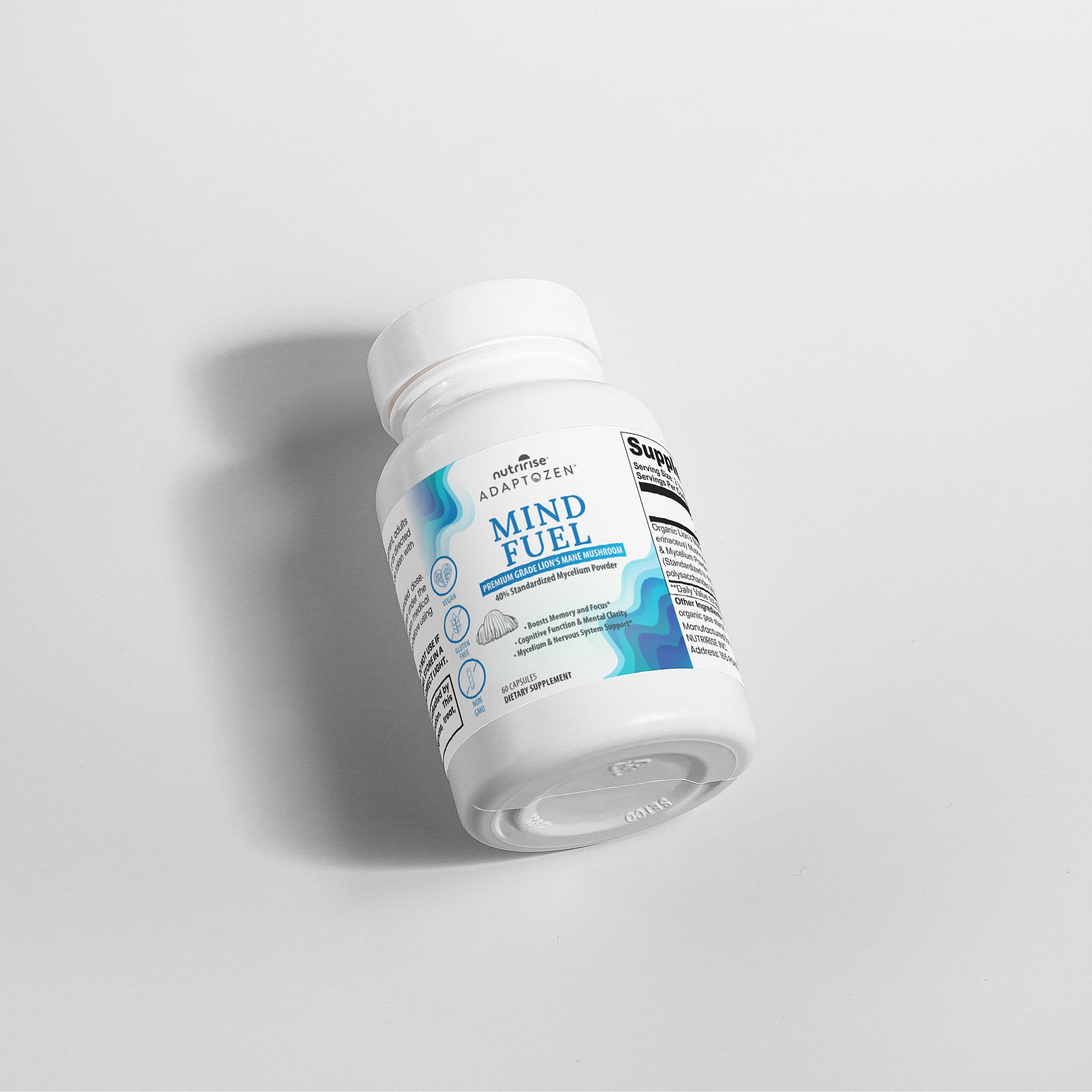 Adaptozen Mind Fuel Premium Grade Lion's Mane Mushroom