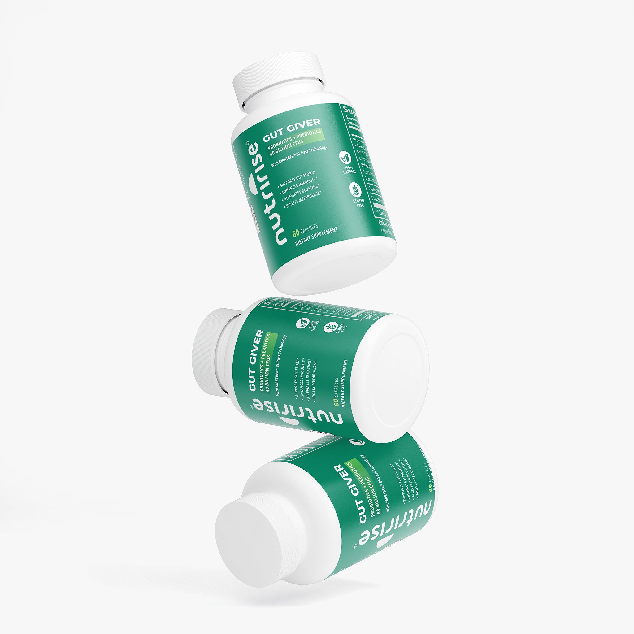 Gut Giver Probiotic 40B CFU with Prebiotics