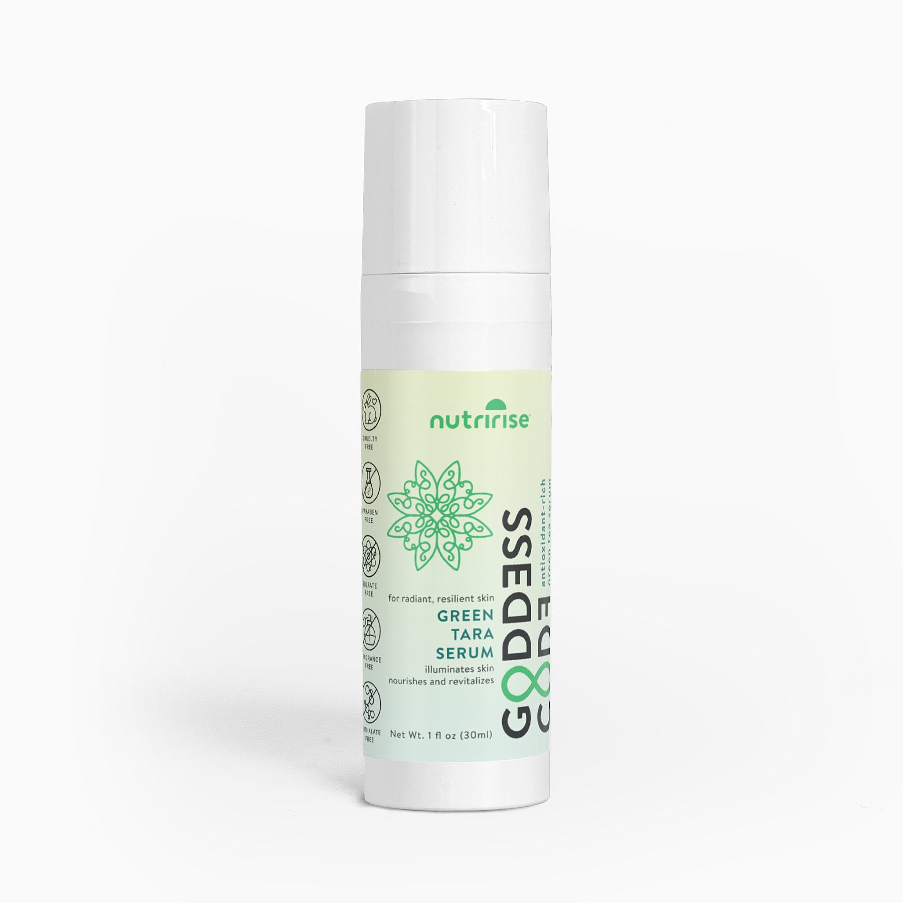 Goddess Code Green Tara Serum | Antioxidant Skincare | Soothing & Hydrating Formula
