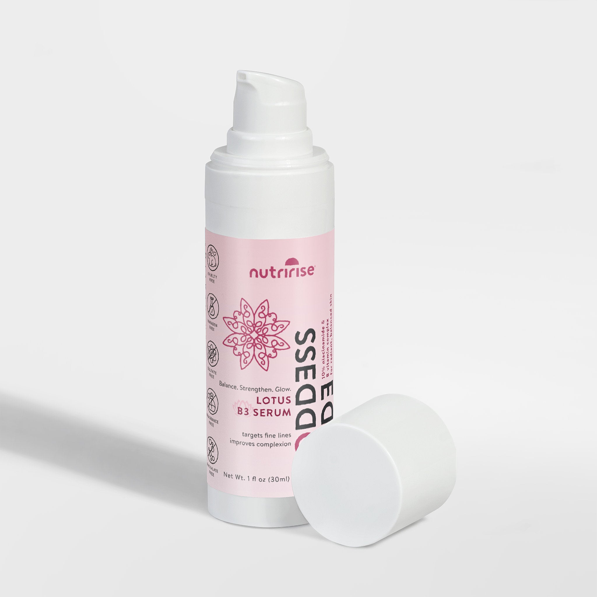 Goddess Code Lotus B3 Serum | 10% Niacinamide | Pore Refining & Hydration