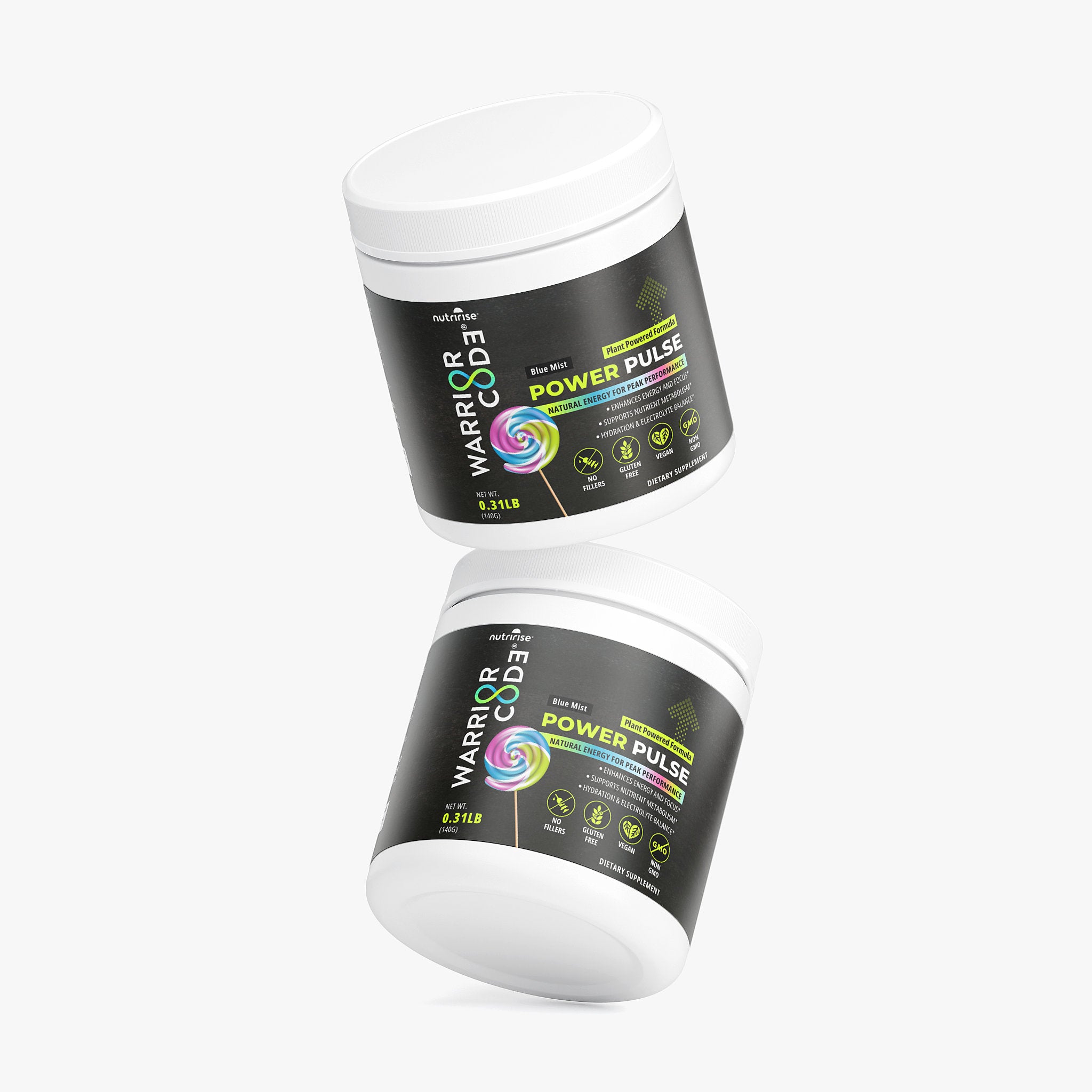 Warrior Code Power Pulse | Pre-Workout Energy Plus Electrolytes Hydration Mix | Natual Clean Energy With Taurine, L-Theanine | High Minerals, Vitamins For Optimal Performance During Intense Training or Workouts