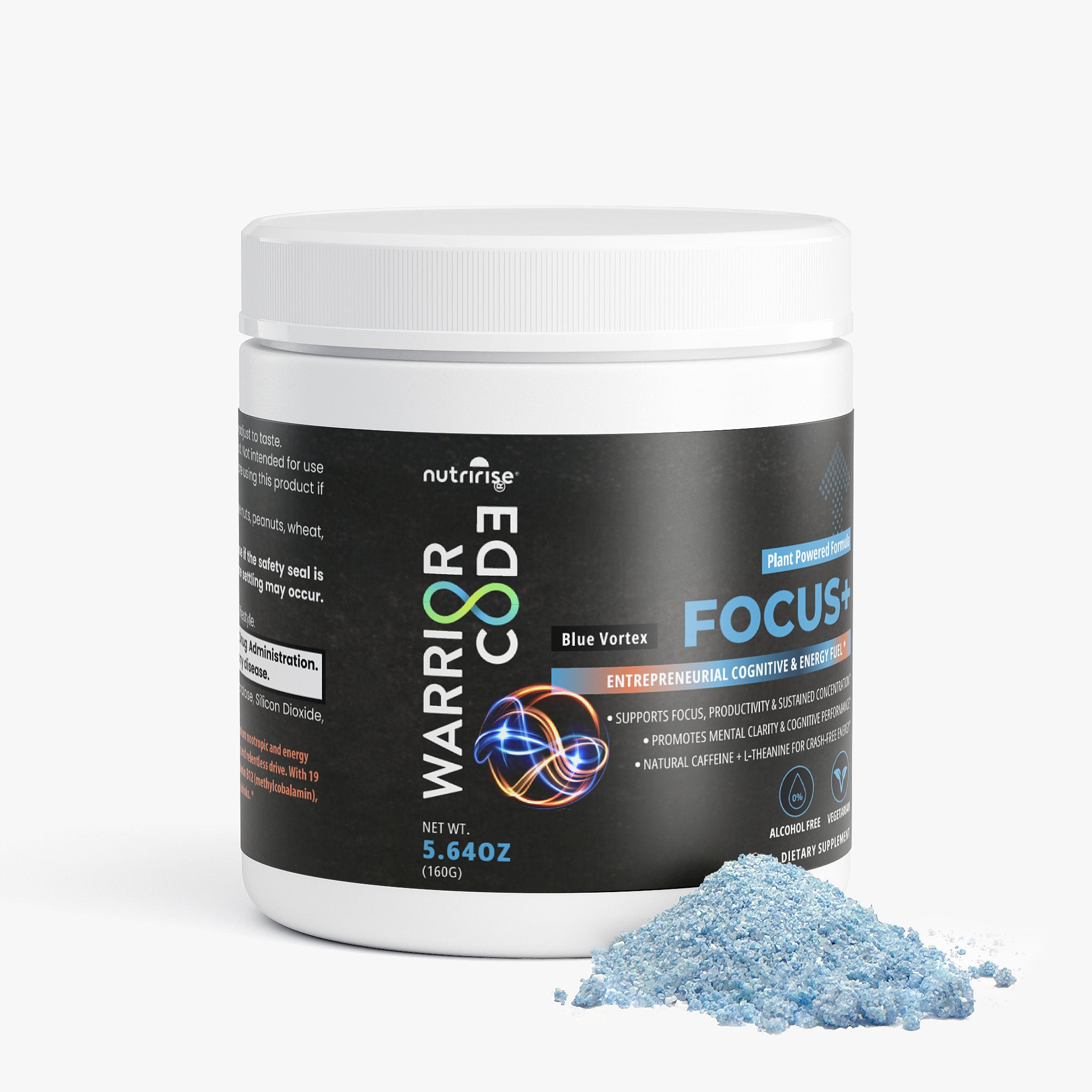 Warrior Code FOCUS+ | Entrepreneurial Cognitive & Energy Fuel For Men