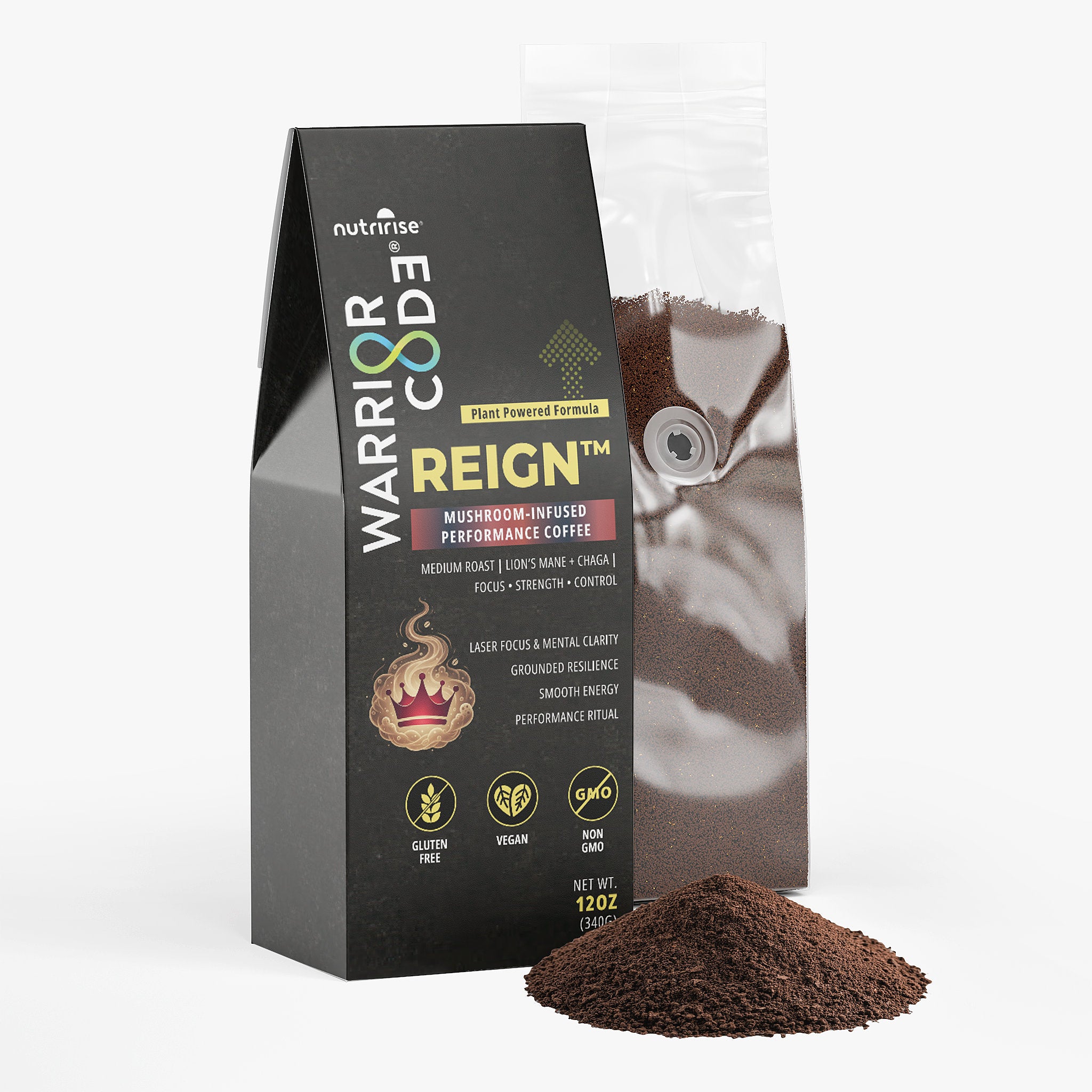 Warrior Code REIGN™ | Performance Coffee for Focus, Strength & Mastery