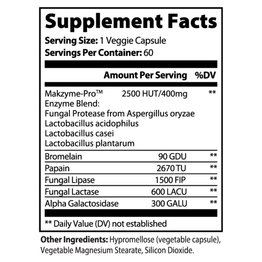 AdaptoZen DIGEST EASE Digestive Enzyme Pro Blend