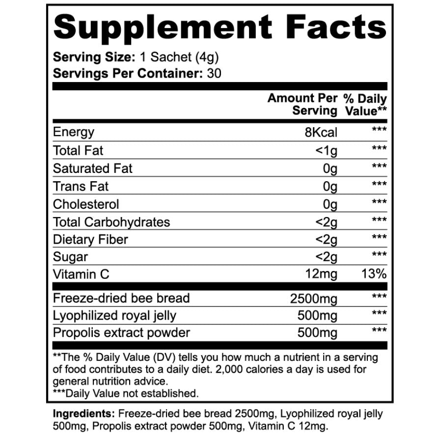 BE STRONG: Bee Pearl Superfood Powder