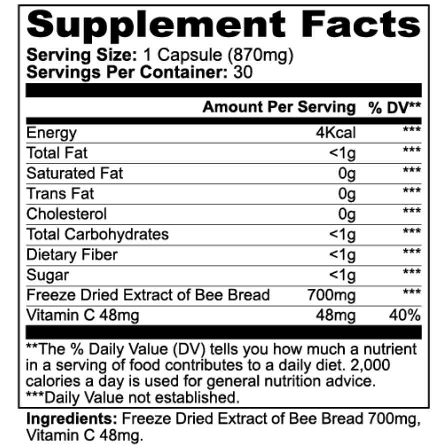 BE STRONG: Concentrated Bee Bread