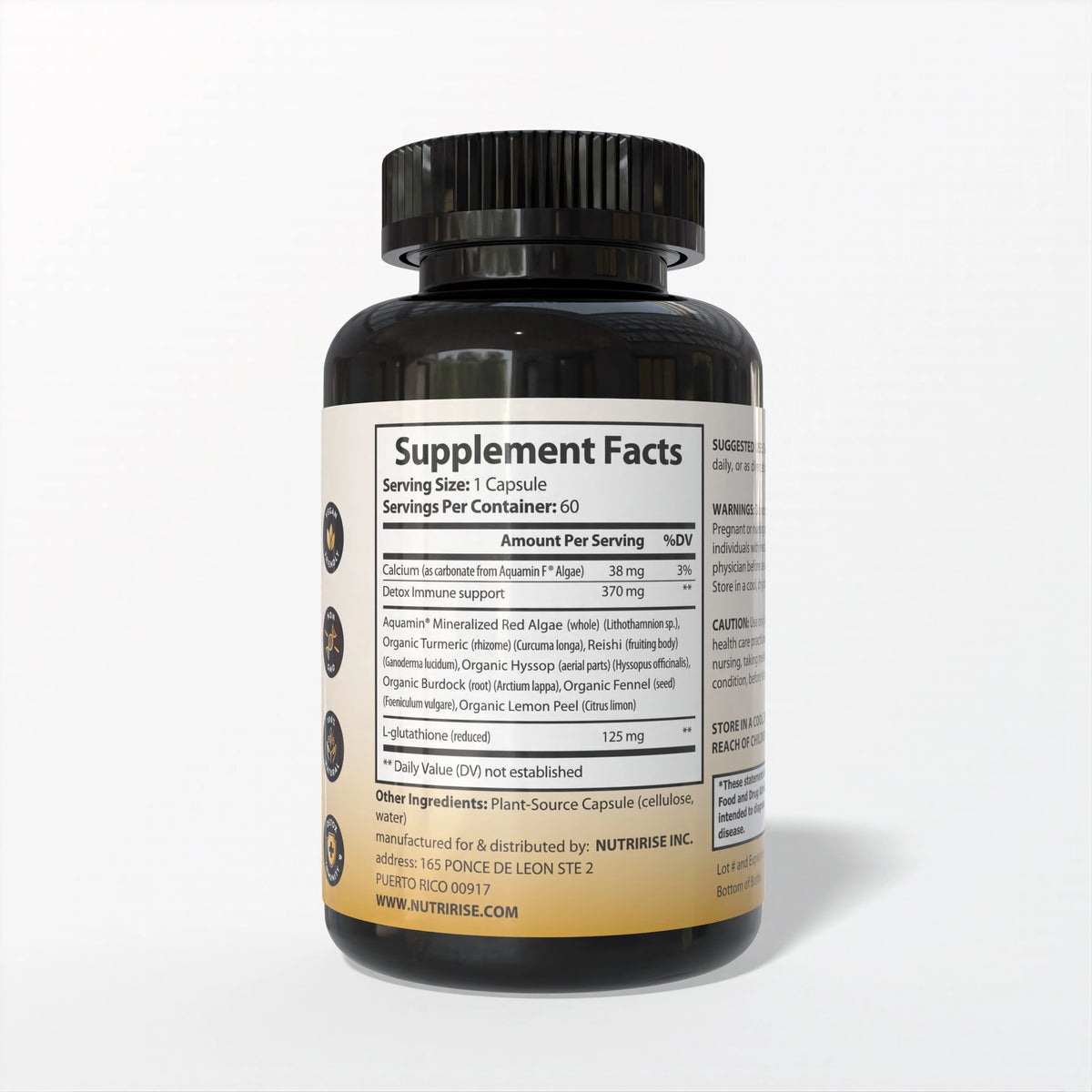 GlutaShield+ L-Glutathione | Anti-Aging & Immunity | NutriRise | NutriRise GlutaShield+ L-Glutathione | Anti-Aging & Immunity | NutriRise | NutriRise