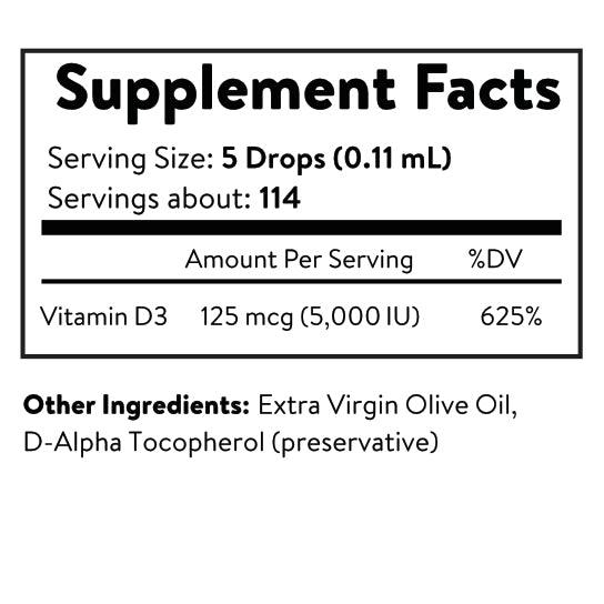 ADAPTOZEN Vitamin D3 Drops