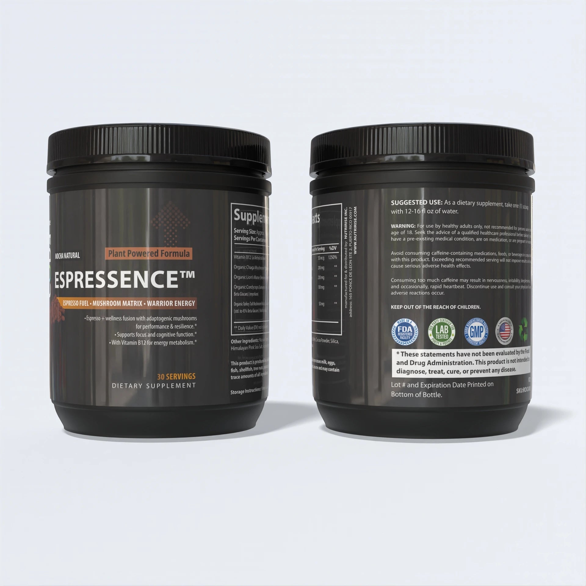 Warrior Code ESPRESSENCE™ | Functional Espresso with Mushrooms & B12