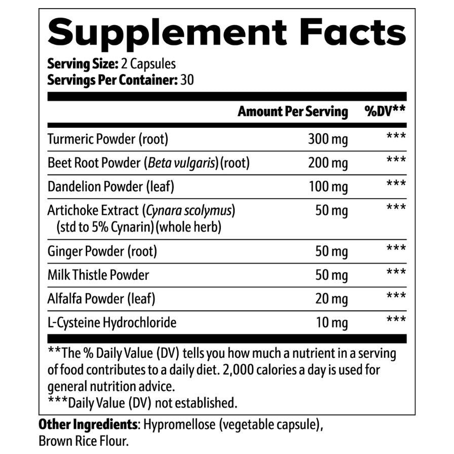 Warrior Code Liver Shield | Advanced Liver Support & Detoxification