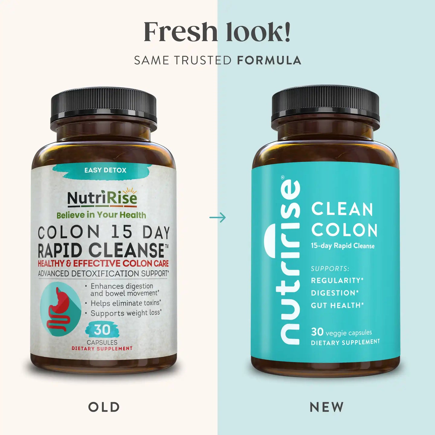 15 Day Colon Cleanse - Gut Health Supplement - NutriRise | NutriRise