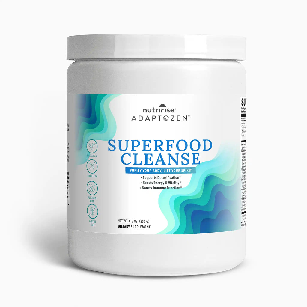 AdaptoZen Superfood Cleanse | Detox and Energize | Immune Boost | NutriRise