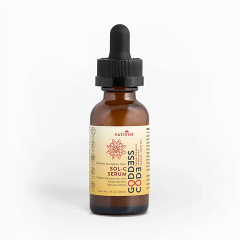SOL-C Vitamin C Serum | Brightening & Collagen Boost | Goddess