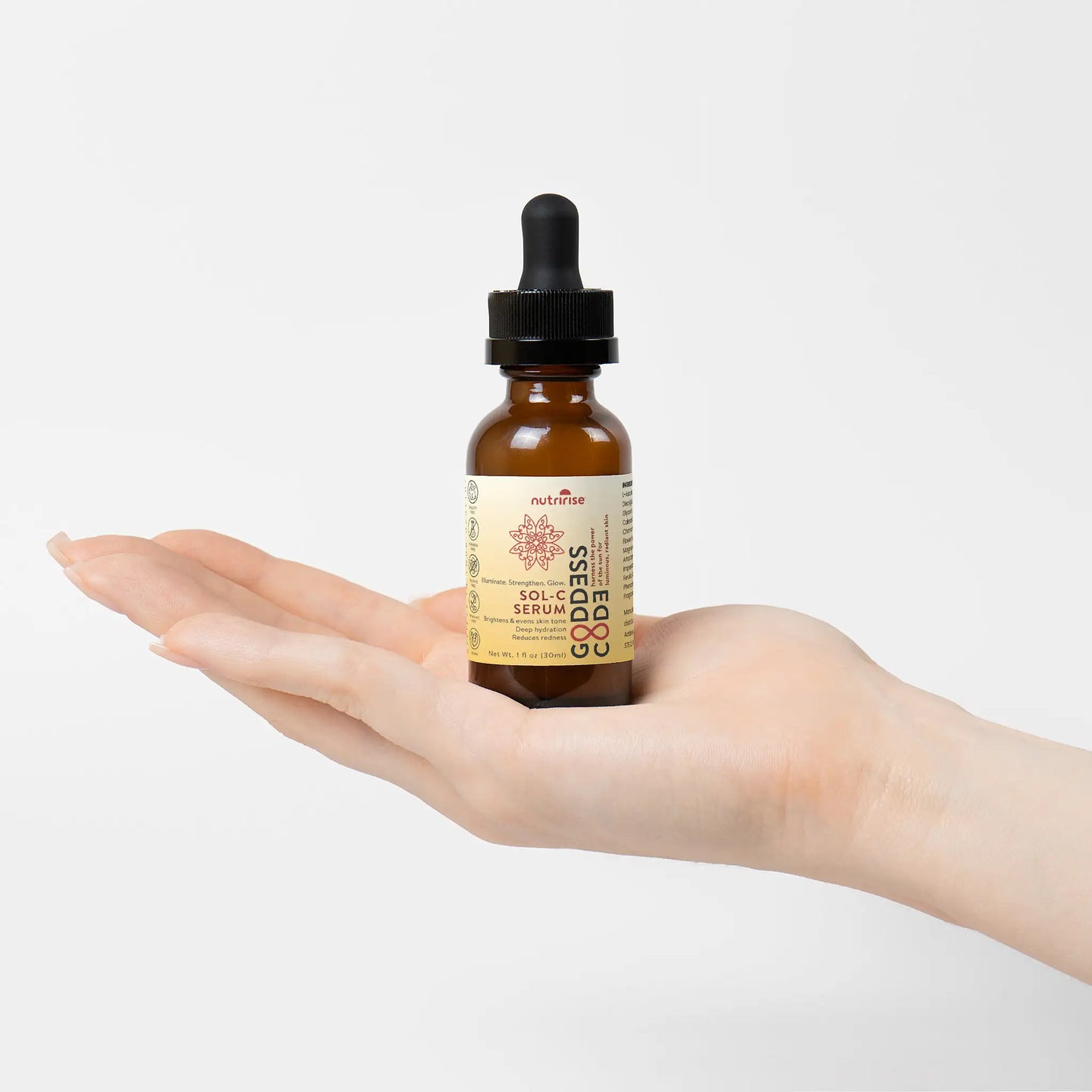 SOL-C Vitamin C Serum | Brightening & Collagen Boost | Goddess