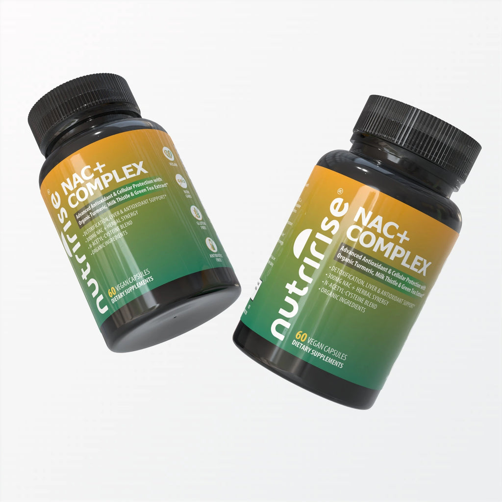 NAC+ Antioxidant | Turmeric & Milk Thistle Complex | NutriRise