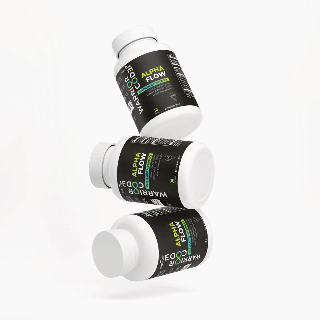 Alpha Flow Nootropic | Memory & Focus Support | Warrior Code