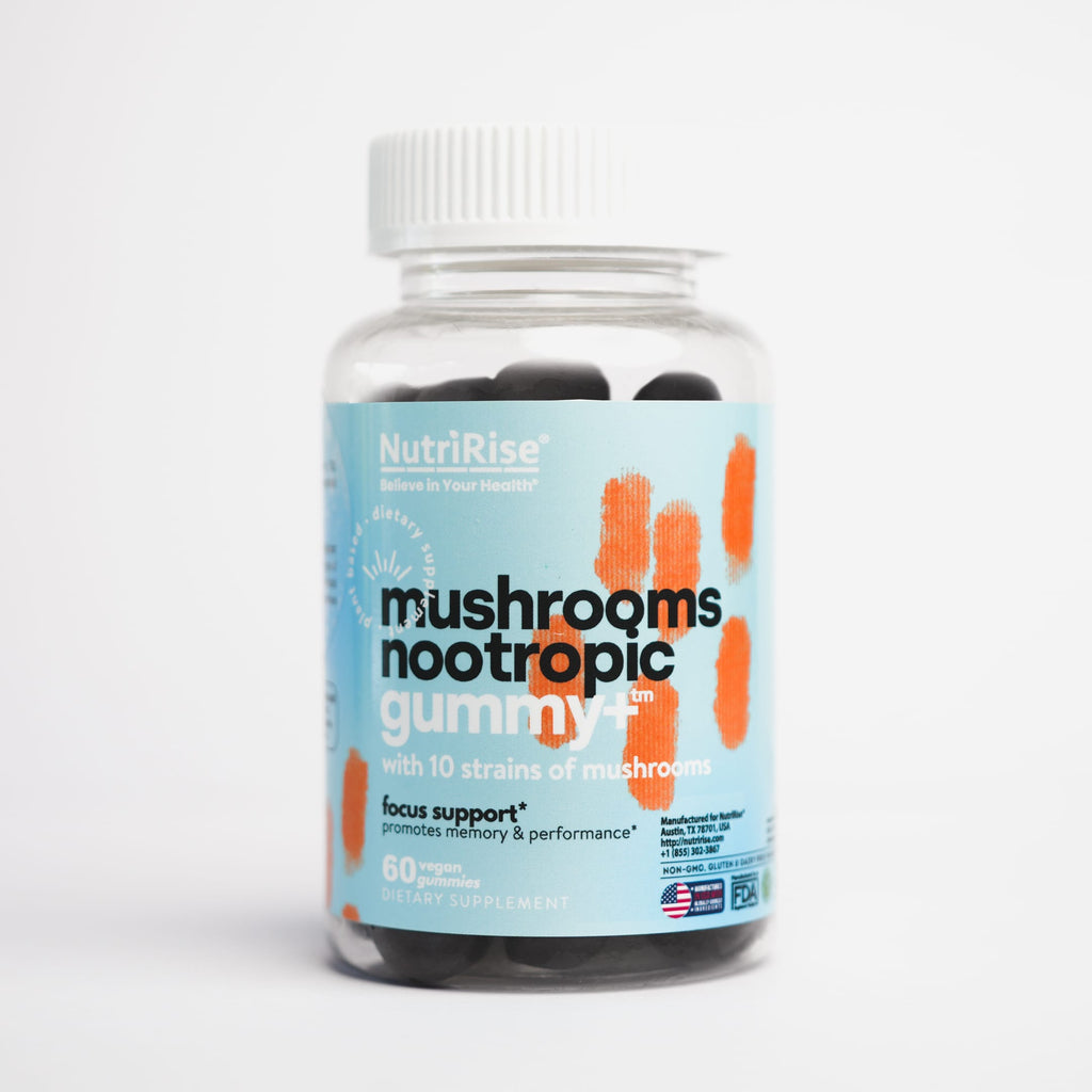 Mushrooms Nootropic Gummy + - NutriRise