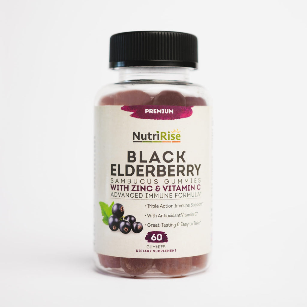 Black Elderberry Gummies - NutriRise